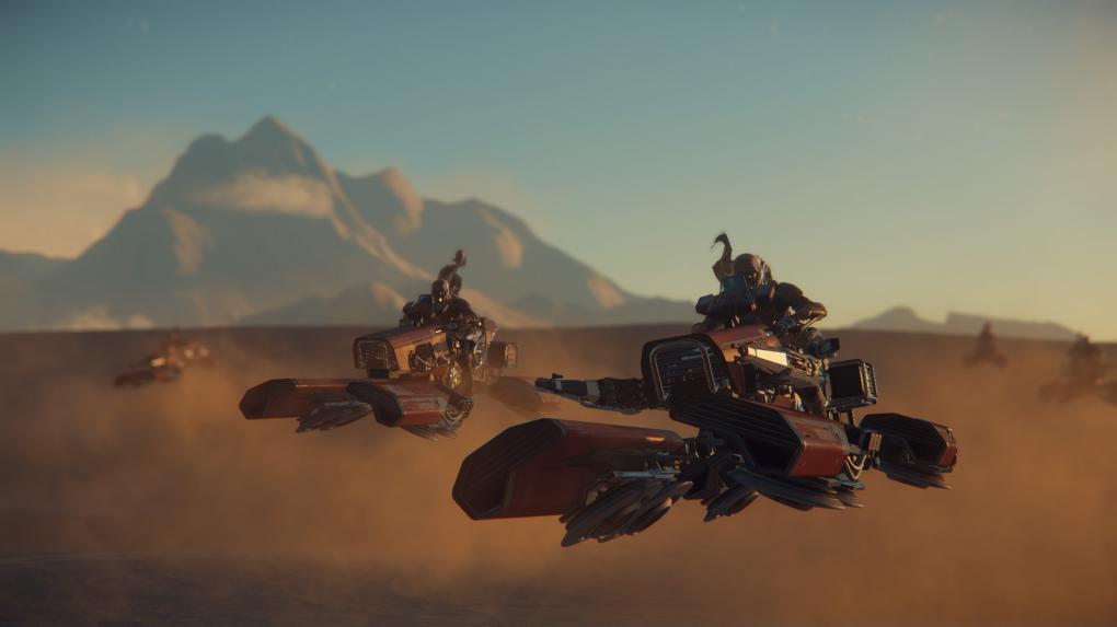Die Planetenoberflächen von Star Citizen werden dynamisch generiert, dort sollen Aufgaben und Gegner warten.