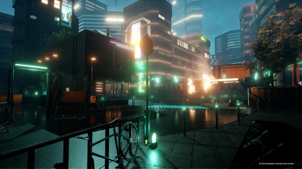 Der Spieler bereist rund 40 Locations im futuristischen Berlin des Jahres 2048.