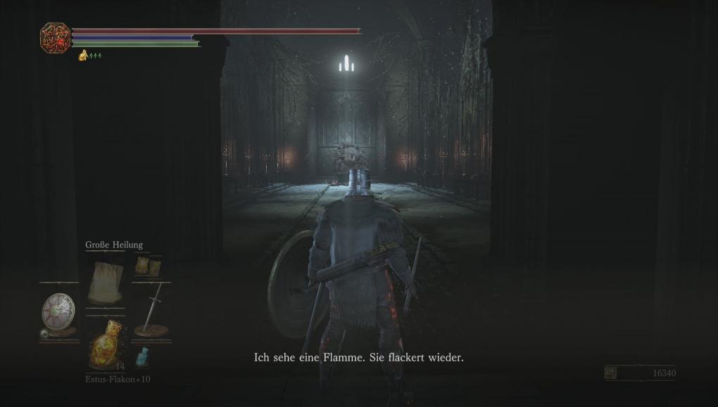 Im letzten Bosskampf gibt es nochmals ordentlich auf den Eisenhelm!