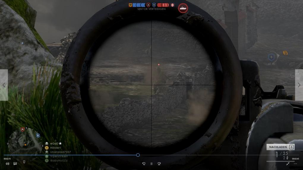 Battlefield 1: Egal wer (auch und vor allem als Späher) egal wo: markiert so oft ihr könnt gegnerische Einheiten. Euer Team wird's euch danken!