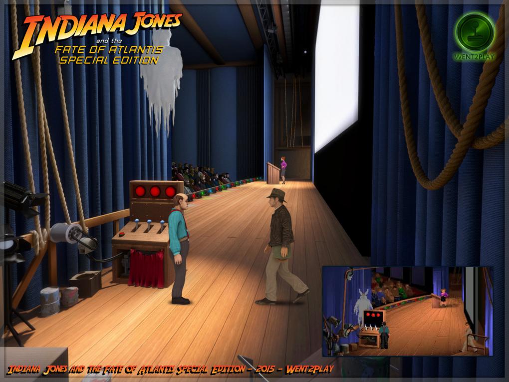 So sollte das Fan-Remake von Fate of Atlantis aussehen. Daraus wird nichts mehr.