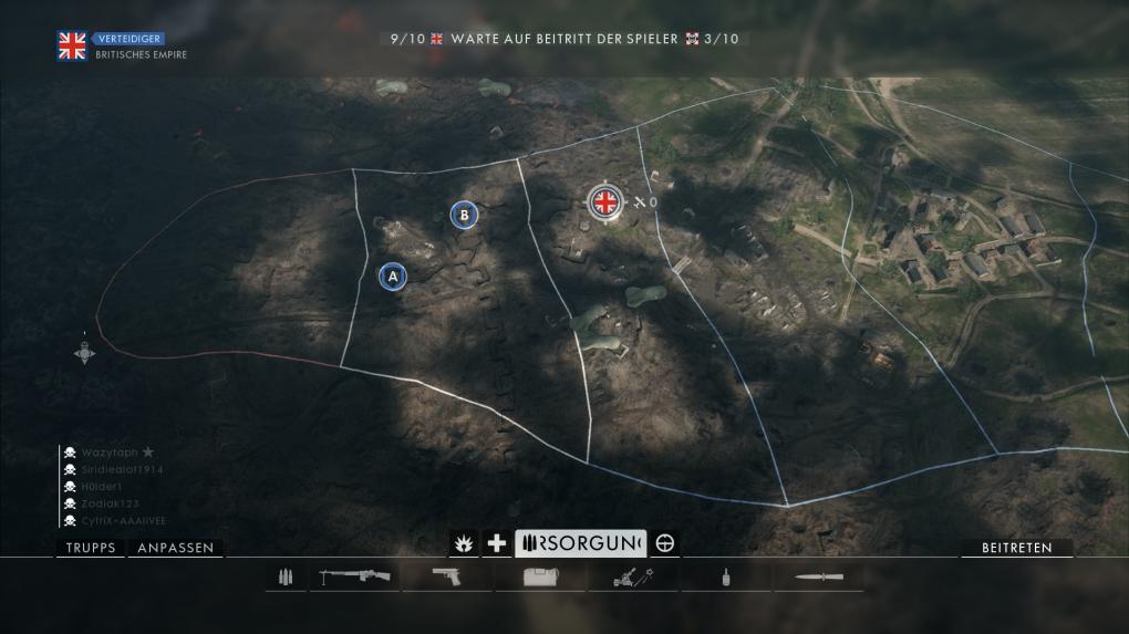 Battlefield 1: Operation Kaiserschlacht - Peronne: Sektor 1