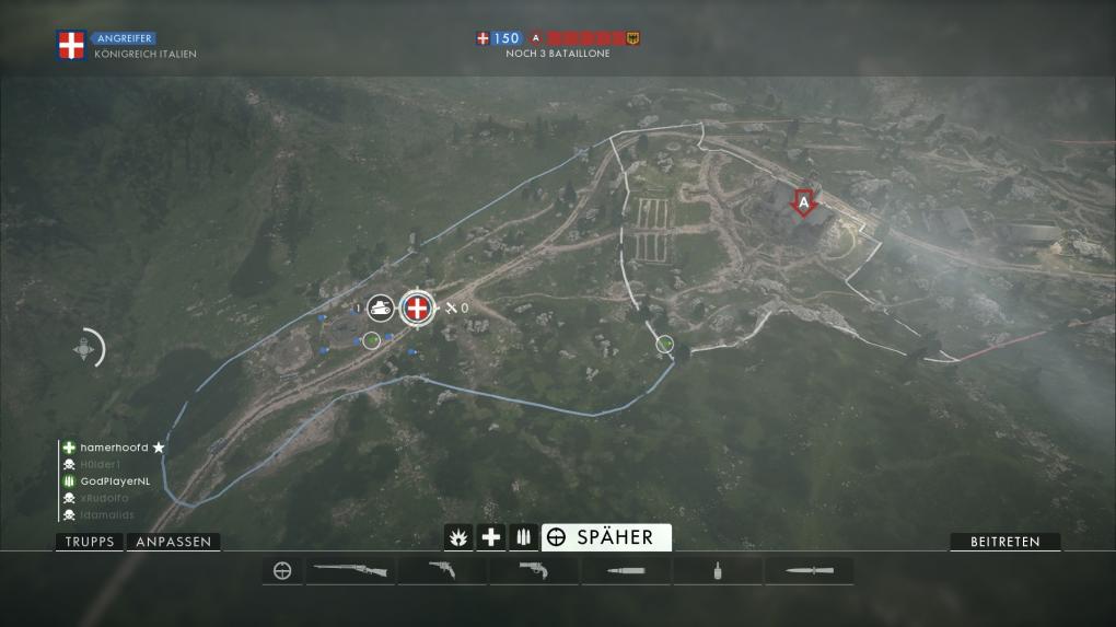 Battlefield 1: Operation Eiserne Linie - Venezianische Alpen: Sektor 1