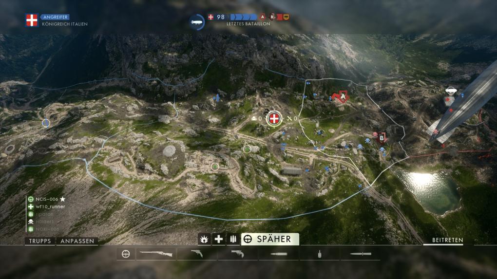 Battlefield 1: Operation Eiserne Linie - Venezianische Alpen: Sektor 5