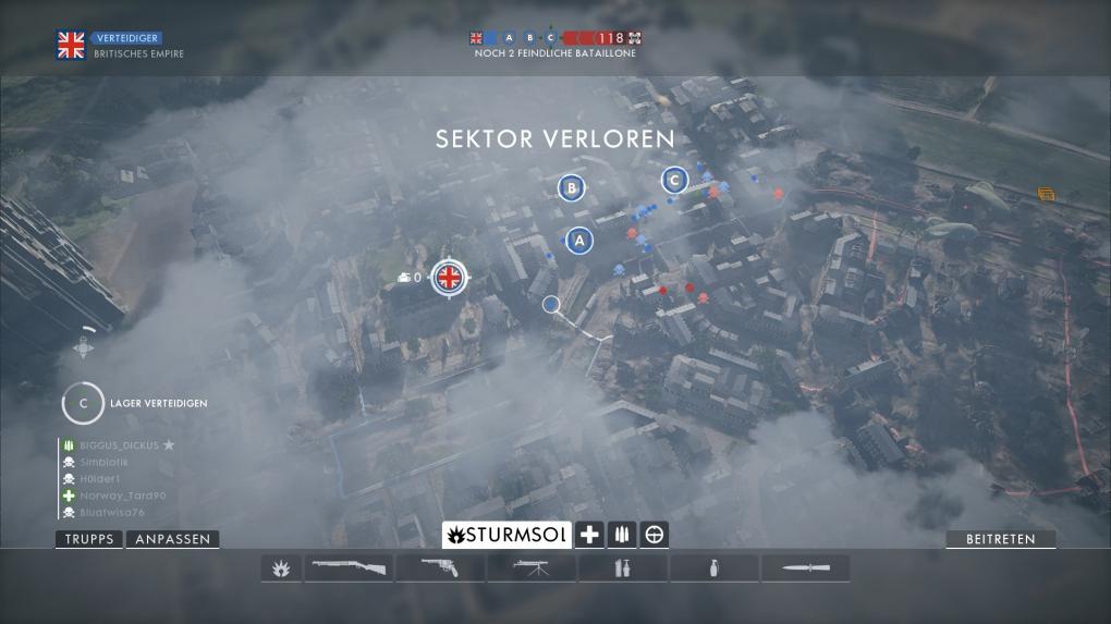 Battlefield 1: Operation Kaiserschlacht - Vororte von Amiens: Sektor 3