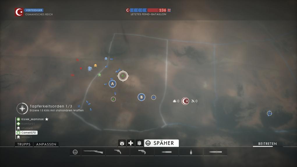 Battlefield 1: Operation Öl der Imperien - Sinai: Sektor 2