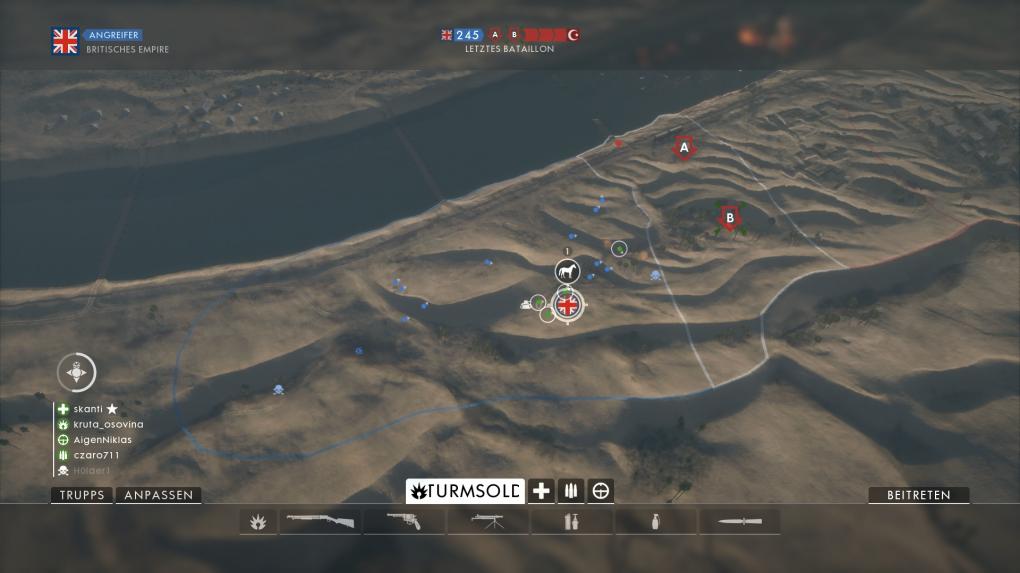 Battlefield 1: Operation Öl der Imperien - Suez: Sektor 1