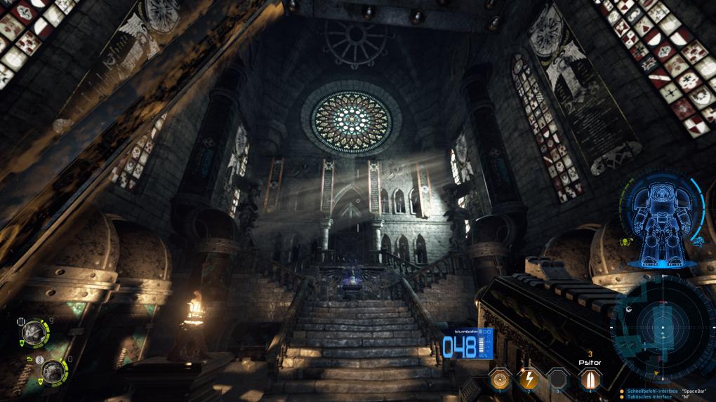 Die Level des Space Hulk sind wunderbar düster-dreckig gestaltet und liefern erstklassige Warhammer40K-Atmosphäre.