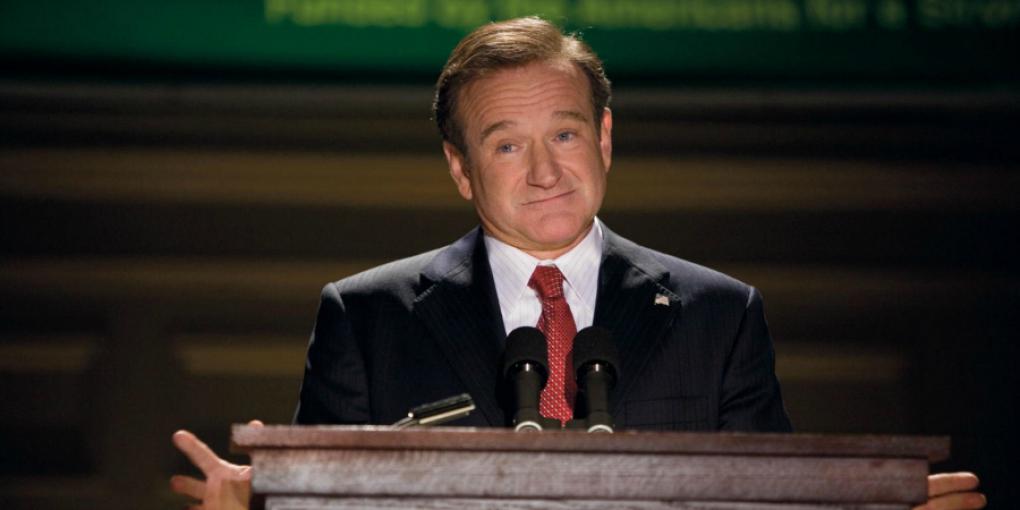 Robin Williams als Präsidentschaftskandidat in 'Man of the Year'