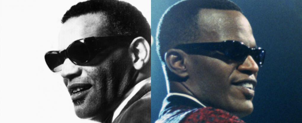 Jamie Foxx als Ray Charles in 'Ray'