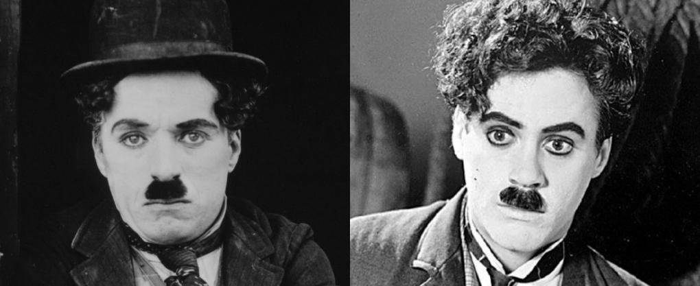 Robert Downey Jr. als Charlie Chaplin in 'Chaplin'