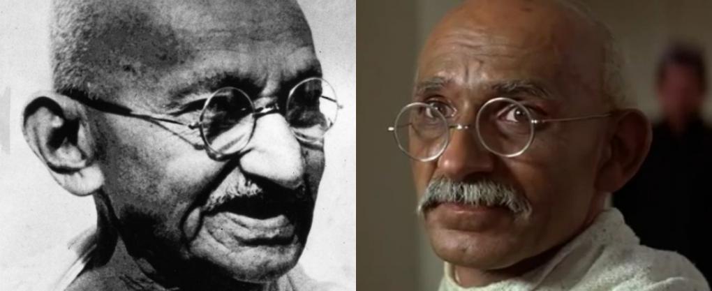 Ben Kingsley als Mahtma Gandhi in 'Gandhi'