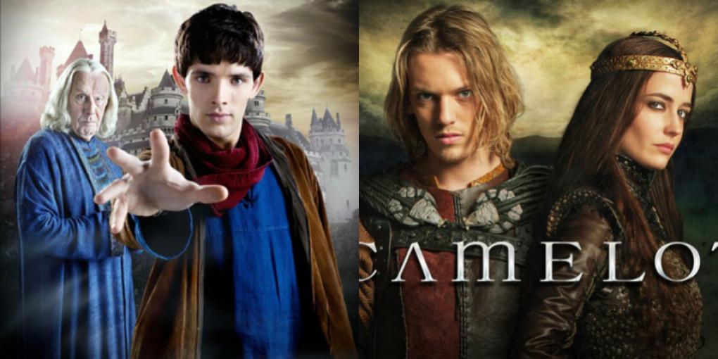 Die beiden bekanntesten Serien rund um Artus& Co: 'Merlin' und 'Camelot'