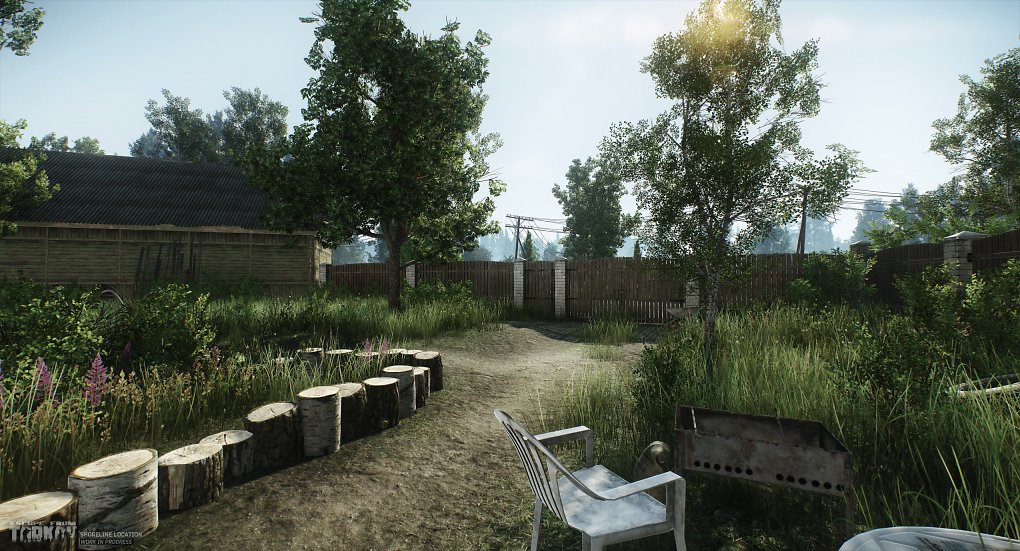 Verfallener Hinterhof in Escape from Tarkov