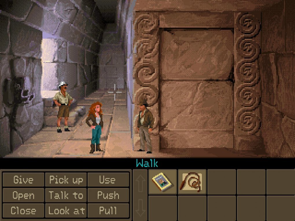 Indy und Sophia können sich eigentlich nicht ausstehen, müssen aber trotzdem zusammenarbeiten, um Atlantis zu erreichen.