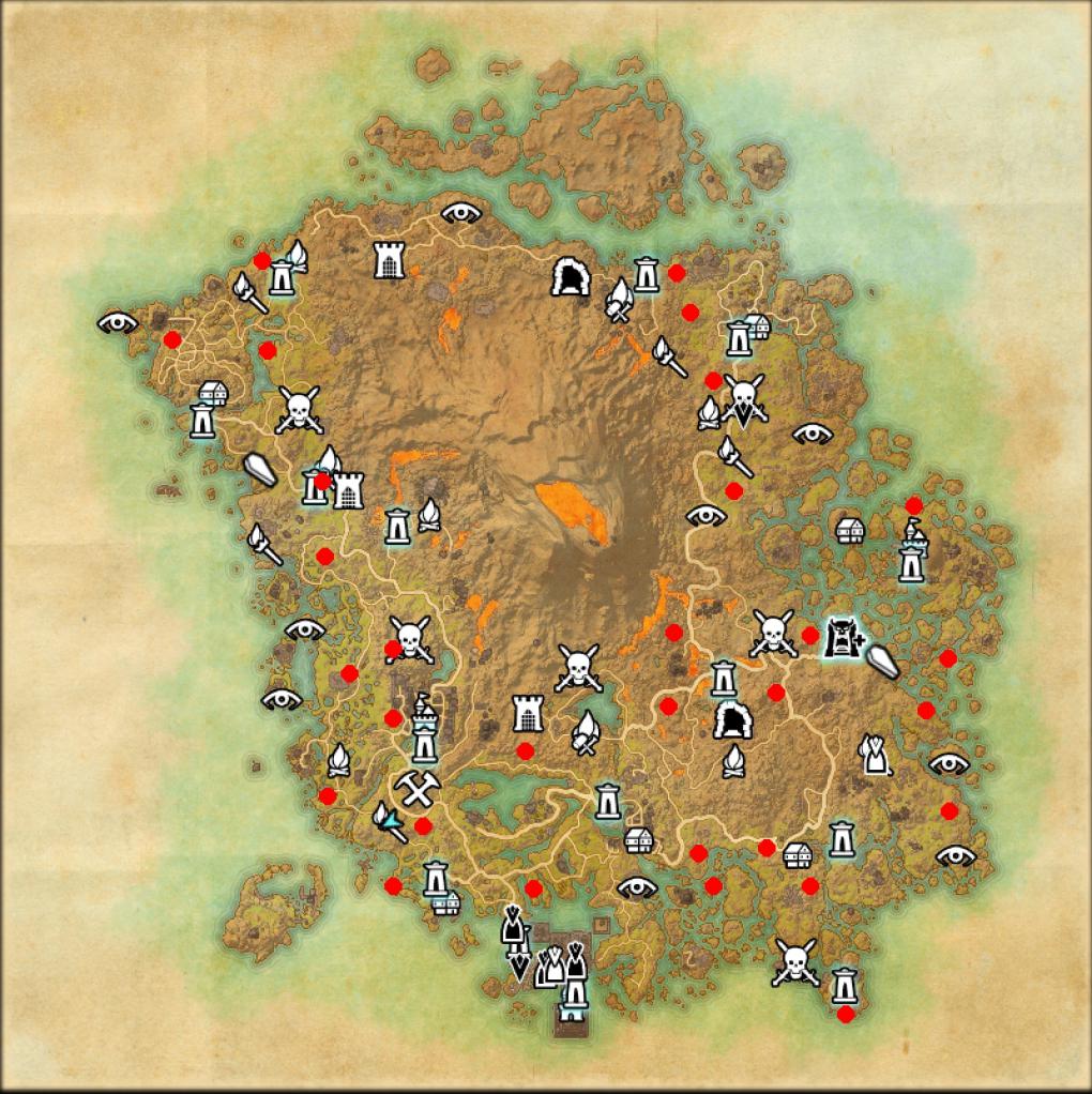 TESO: Morrowind - Alle 30 Ahnengräber auf Vvardenfell.