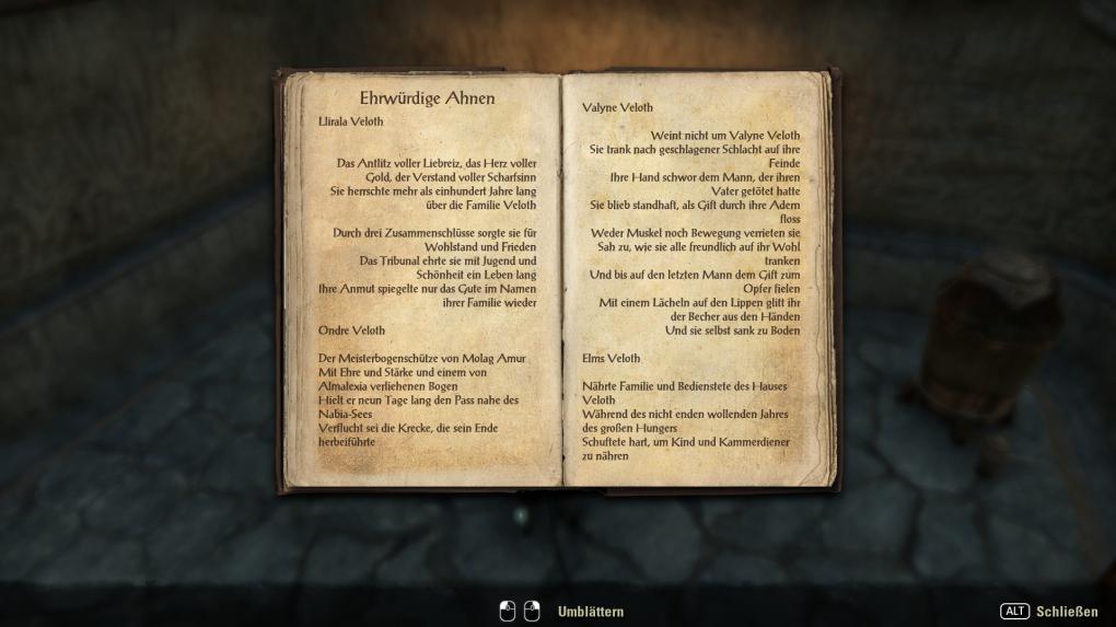 TESO: Morrowind: Widrigkeiten der Ahnen - In diesem Buch finden wir die entscheidenden Hinweise.
