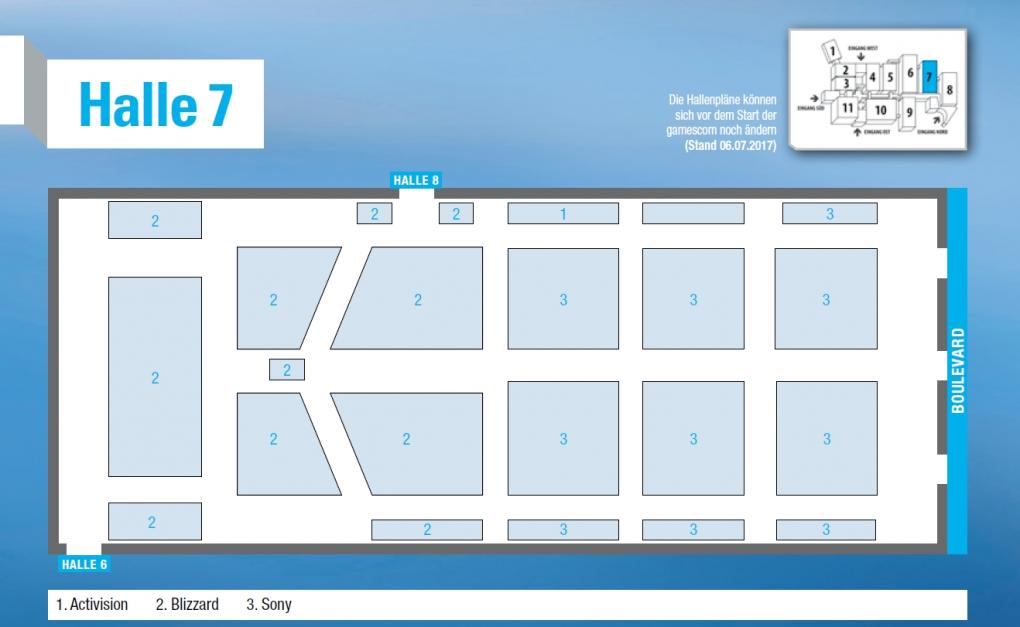 Gamescom 2017 - Halle 7