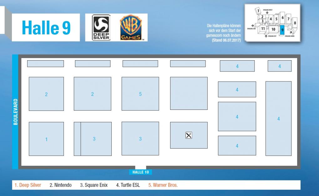 Gamescom 2017 - Halle 9