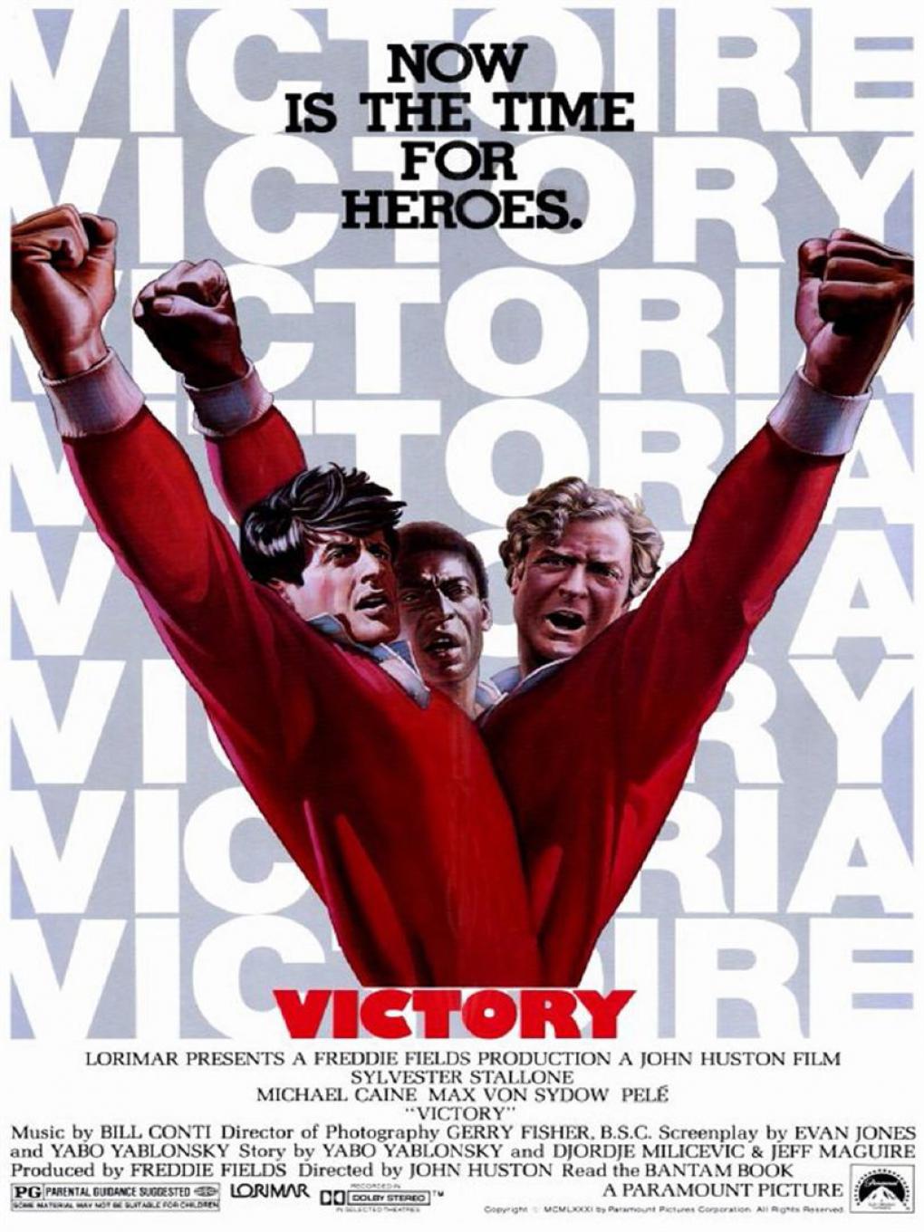 Stallone und seine Mannen trotzen in 'Flucht oder Sieg - Victory' (1981) den Nazis.