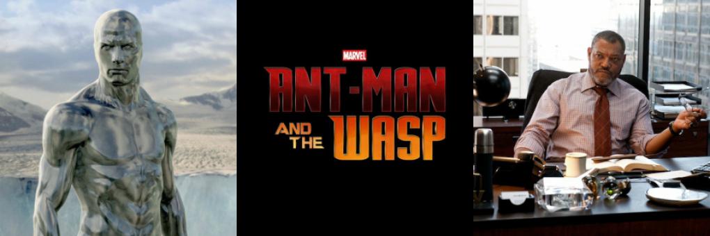 Dem Silver Surfer (li.) lieh Laurence Fisburne in "Fantastic Four 2" seine Stimme, in "Man of Steel" spielte er Perry White (re.), den Chefredakteur des Daily Planet. Für "Ant-Man 2" wird er in die Rolle des Helden Goliath schlüpfen. 