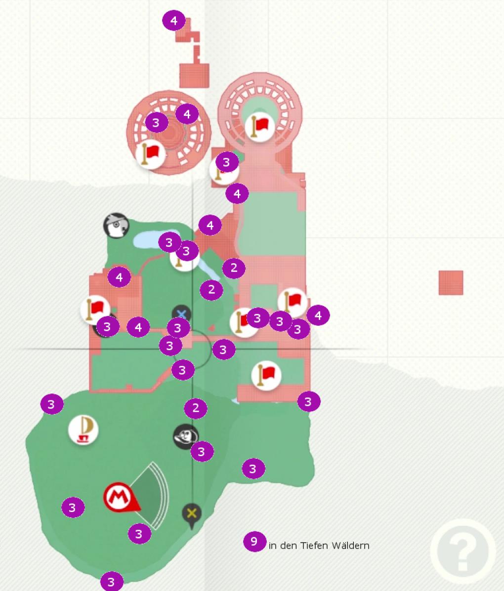 Super Mario Odyssey - Forstland: Alle lila Münzen