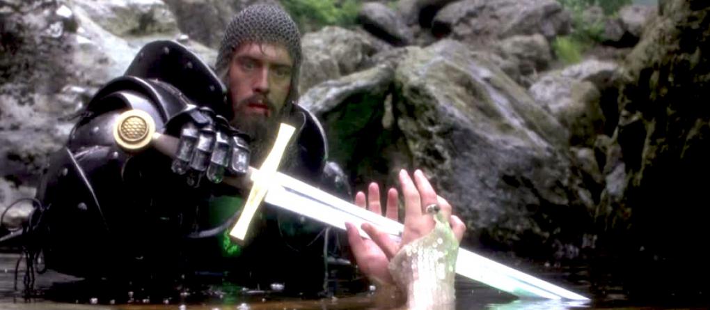 Die Herrin nimmt Excalibur an sich