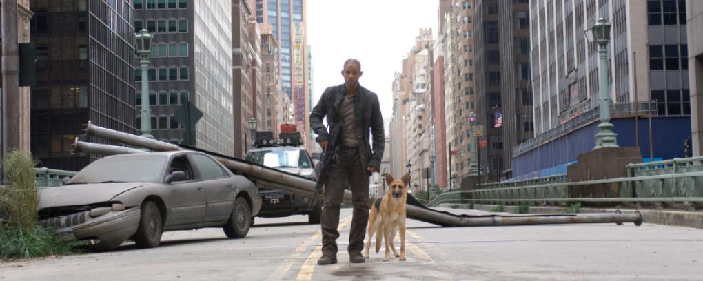Will Smith ganz allein in New York