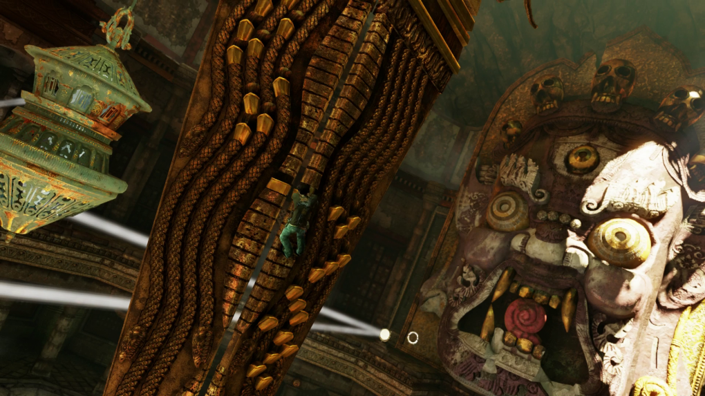 Die Klettereien vor atemberaubender Kulisse gehören zum guten Ton der Uncharted-Reihe.
