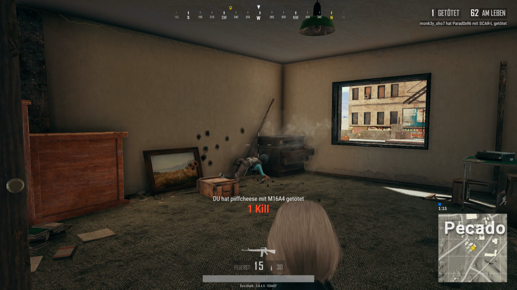 Es gibt in PUBG fast unendlich viele Wege zum Erfolg. Sich in einem Hochhaus zu verstecken, kann aber auch daneben gehen.