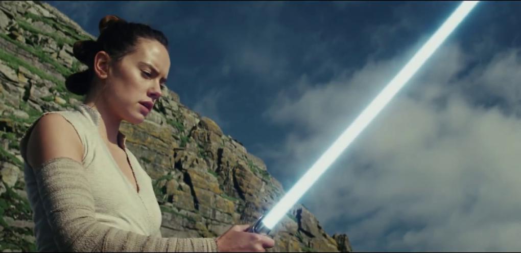 Szene aus dem zweiten Trailer für Star Wars: Die letzten Jedi