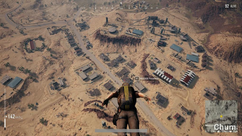PUBG: Miramar von oben