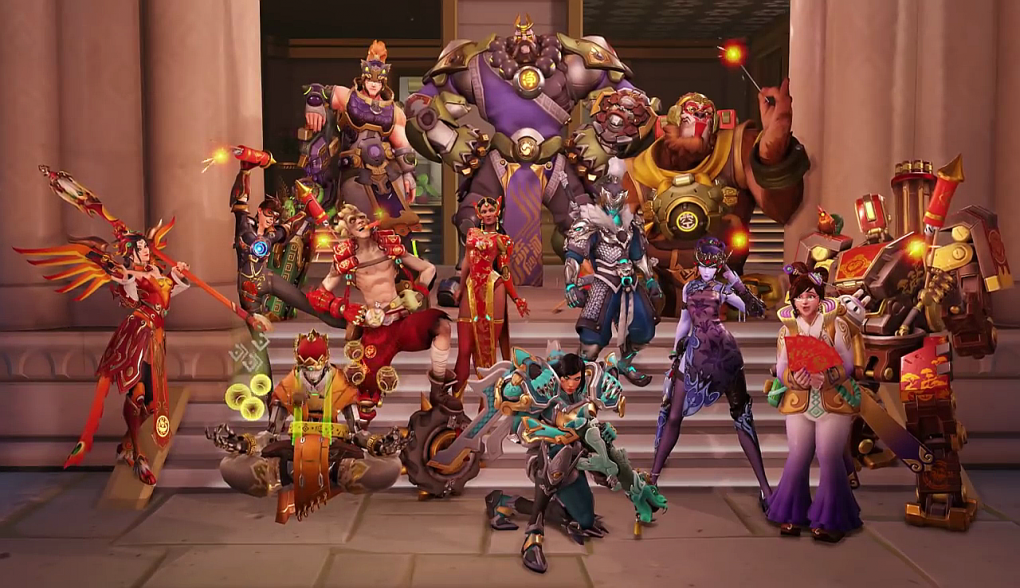 Neue Skins vom "Lunar New Year"-Event in Overwatch