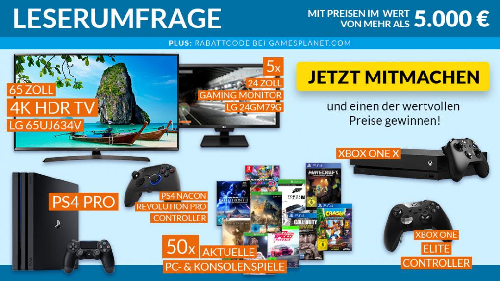 Leserumfrage: Mitmachen &amp; tolle Preise gewinnen!
