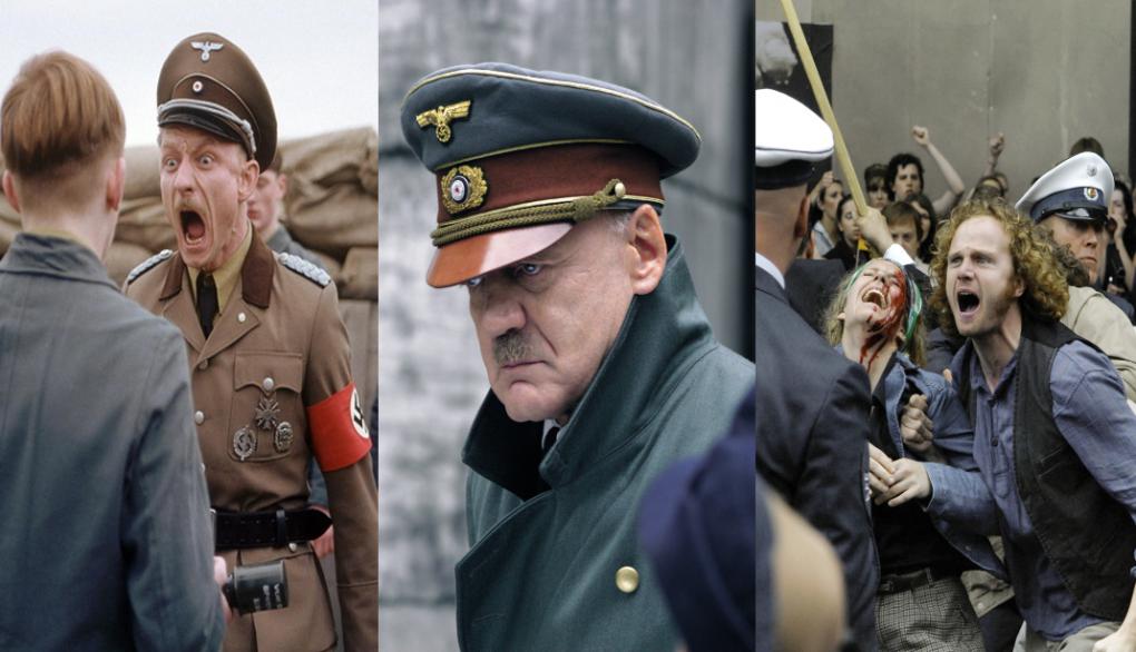 Szenen aus "Napola - Elite für den Führer" (2004) / "Der Untergang" (2004) / "Der Baader-Meinhof-Komplex" (2008)