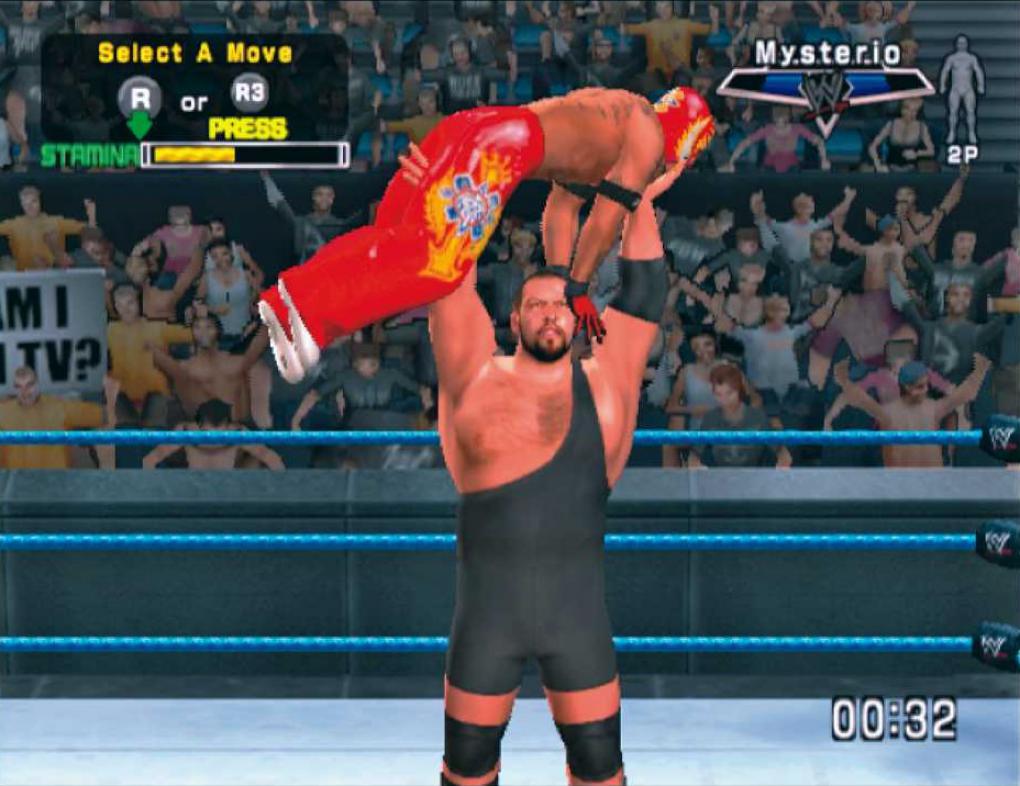 In SmackDown! vs. RAW 2007 kam zum ersten Mal das Trage-System zum Einsatz.