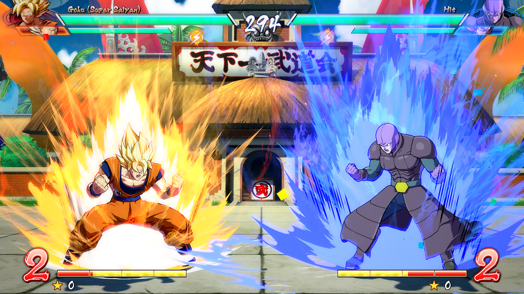 Vegeta und Hit laden ihr KI auf