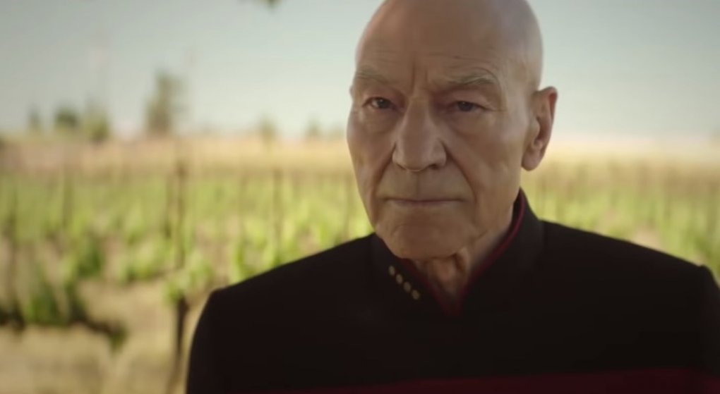 Picard ist besorgt um die Zukunft der Föderation.
