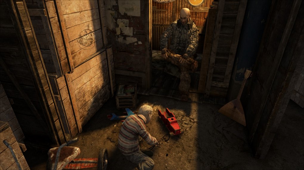 Im Ego-Shooter Metro 2033 prallen politische Ideologien aufeinander. Die Überlebenden der Atomkatastrophe rotten sich in der Moskauer U-Bahn zusammen und bilden hier eigene Gemeinschaften mit teils extremem Gedankengut. <br> &nbsp;