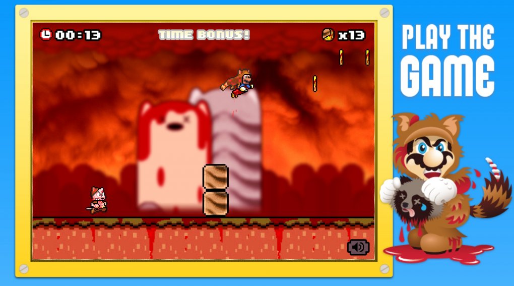 Das Protest-Flashgame von PETA ist noch heute online abrufbar. Surft einfach mal auf <a href='games.peta.org/mario-kills-tanooki/'>games.peta.org/mario-kills-tanooki/</a> vorbei.
