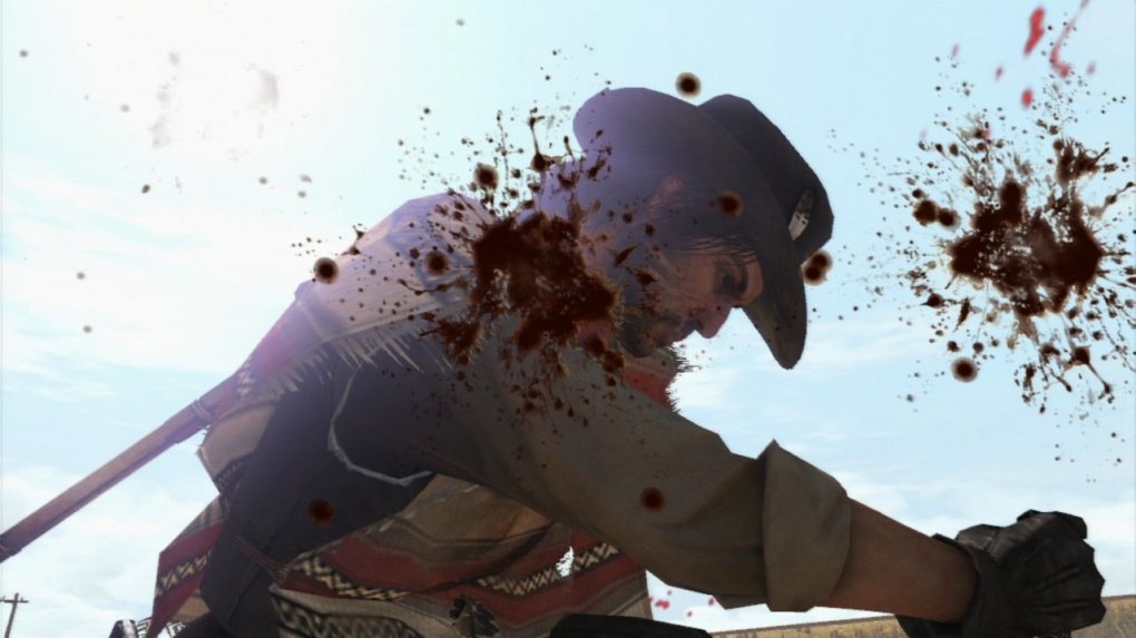Protagonist John Marston ging natürlich auch auf die Jagd. Die Haut der erlegten Tiere verkauften wir später und verdienten so schnelles Geld nebenbei. Die Animationen und Effekte beim Häuten waren für Tierfreunde allerdings stets grenzwertig. <br> &nbsp;