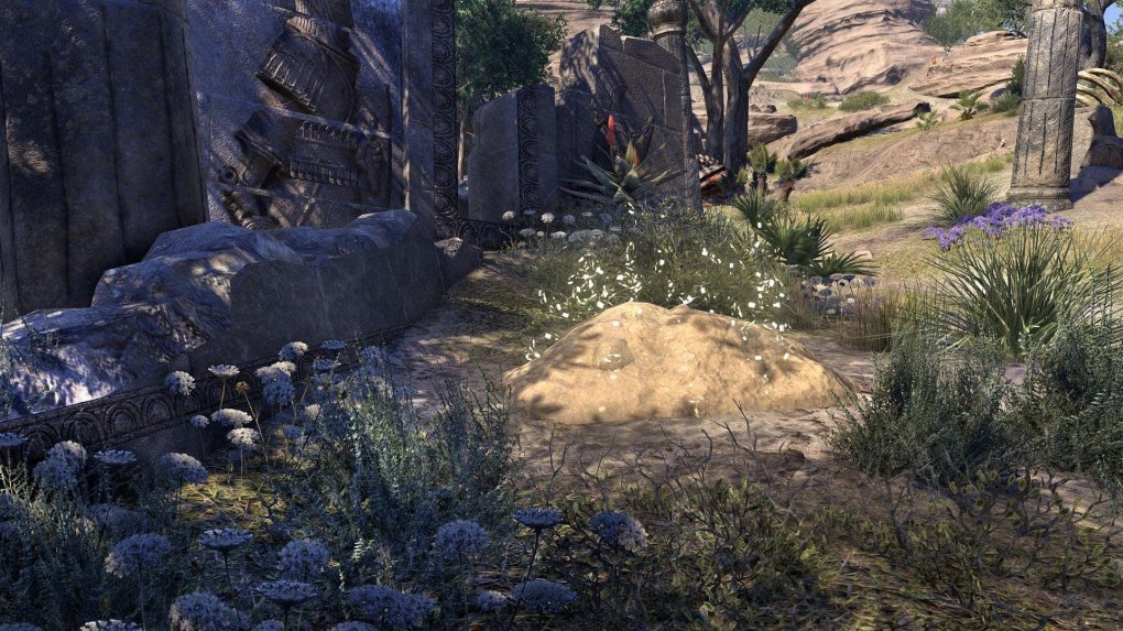 TESO: Greymoor - FAQ zum Antiquitätensystem: Eine Grabungsstätte, die zum Graben bereit ist.