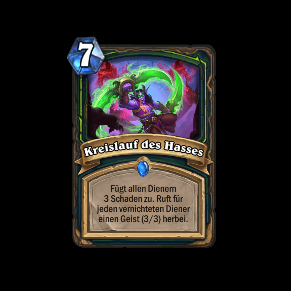 Kreislauf des Hasses - ein Boardclear-Zauber für Dämonenjäger Illidan in Hearthstone: Akademie Scholomance