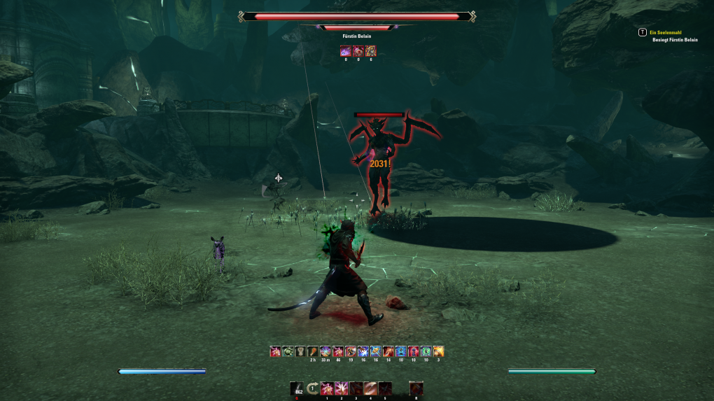 TESO: Markarth im Test - Der Kampf gegen Fürstin Belain litt unter einem fiesen Bug. Ein Hotfix schaffte Abhilfe.&nbsp;