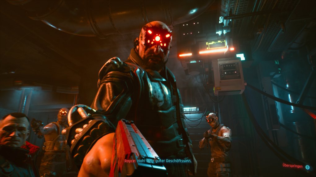 Cyberpunk 2077 auf Stadia. (3)