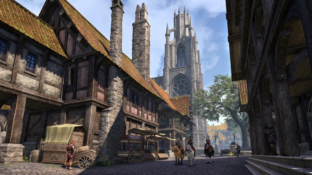 TESO: Tore von Oblivion - Die Kathedrale der kaiserlichen Stadt Leyawiin.