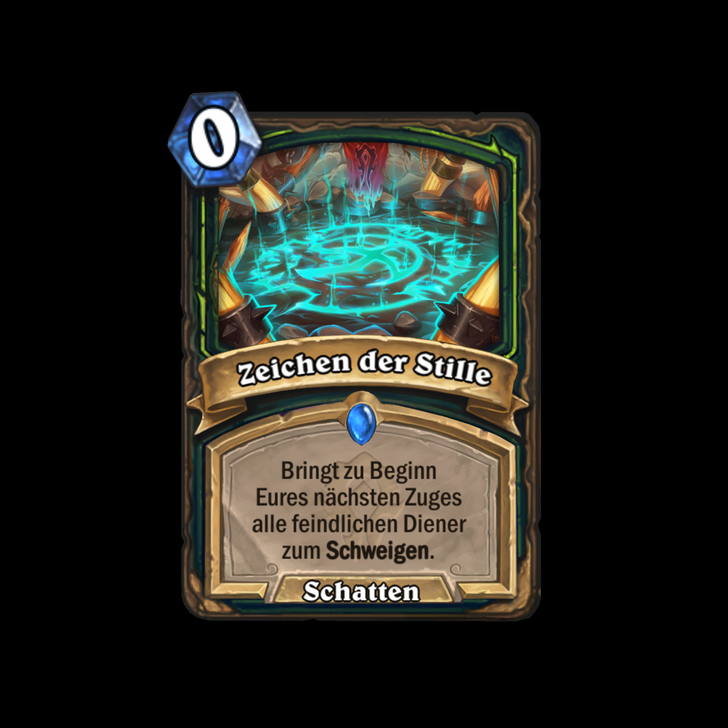 Zeichen der Stille für Dämonenjäger
