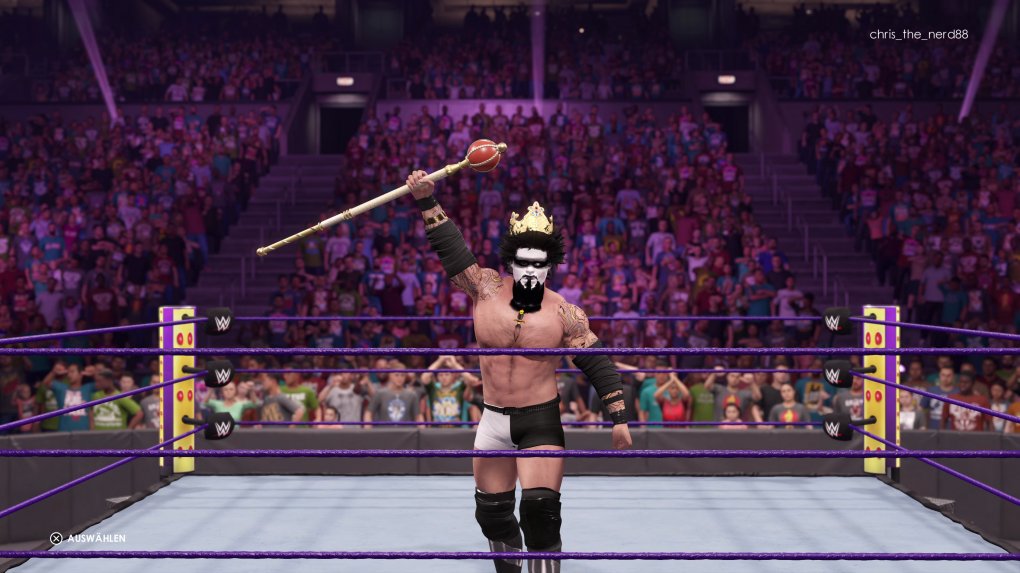 Der MyRise-Modus ist leider stinklangweilig. Selbst die Krönung zum King of the Ring ist so lahm wie möglich erzählt.