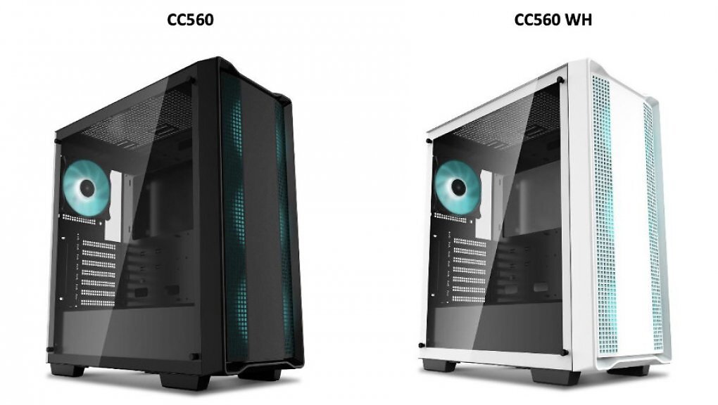 Deepcool CC560 in schwarz und weiß