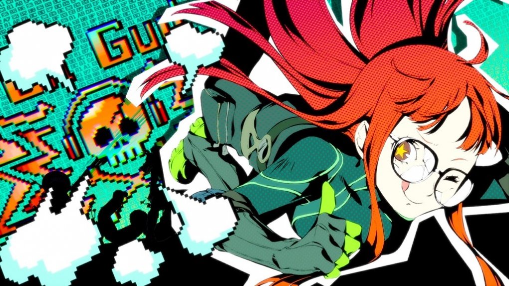 Das Artwork von Futaba, nachdem sie erfolgreich eine All-Out-Attack ausgelöst hat